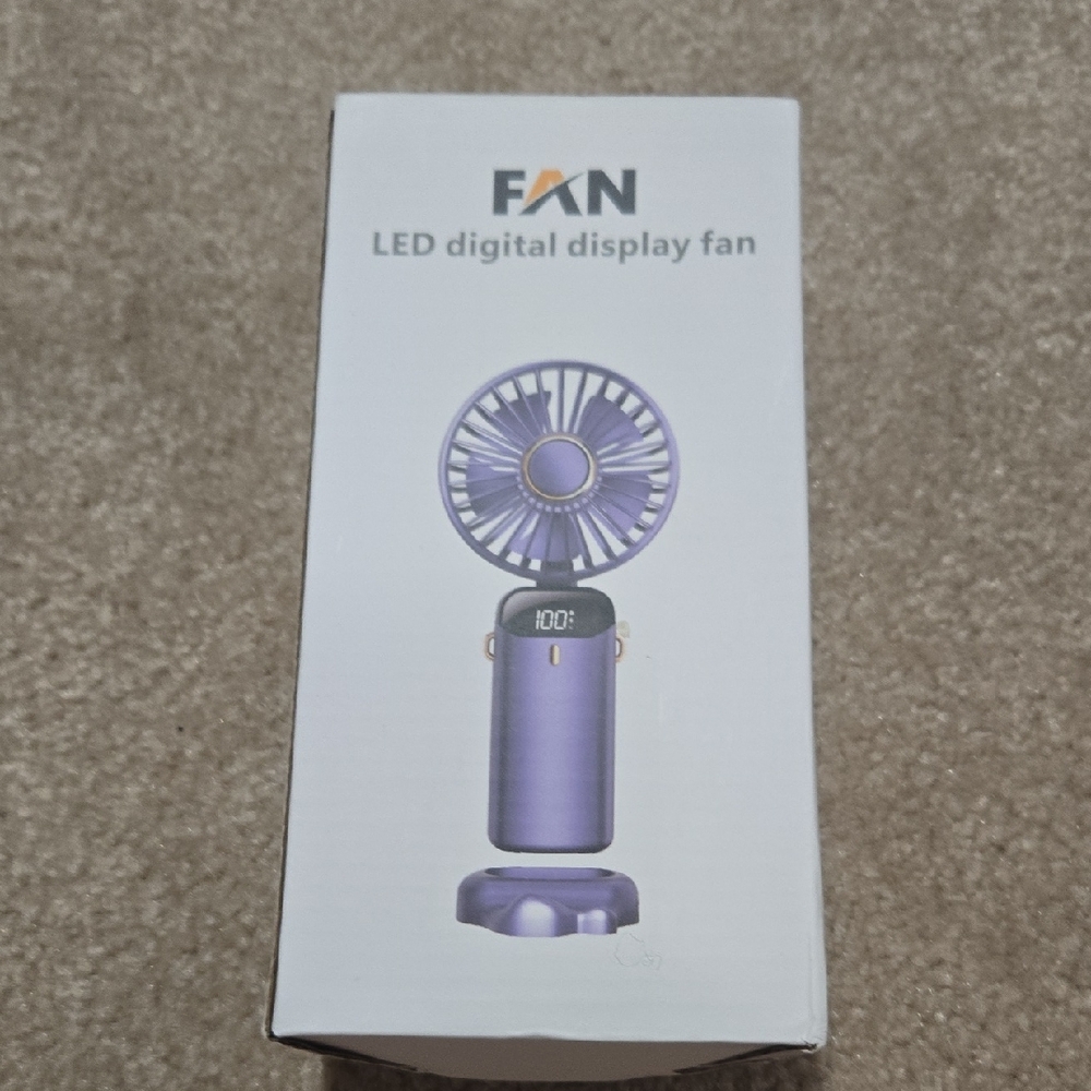 LED Digital Display Fan